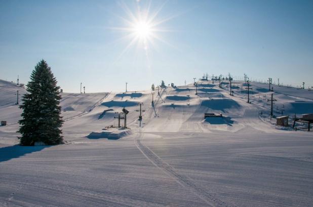 Snowpark en Mt. Brighton