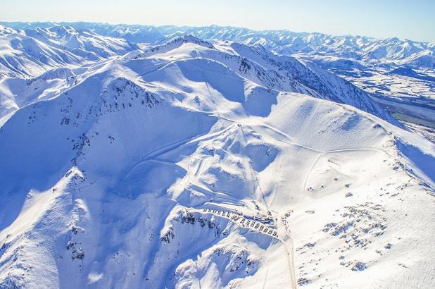 Imagen de la estación de Mt. Hutt este mes de septiembre 2015