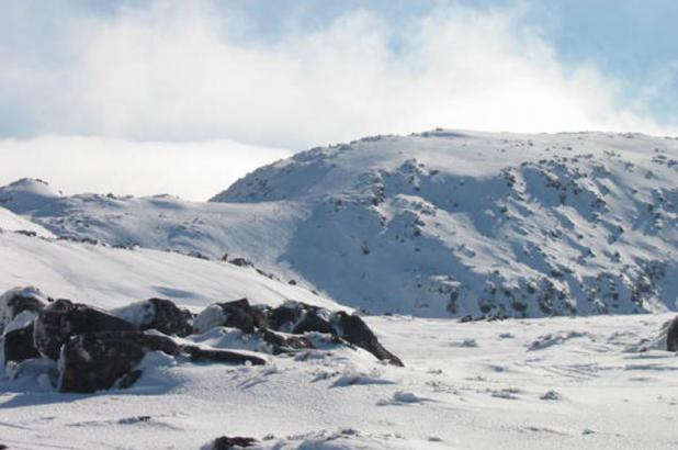 Una imagen imagen de la zona de Mount Mawson