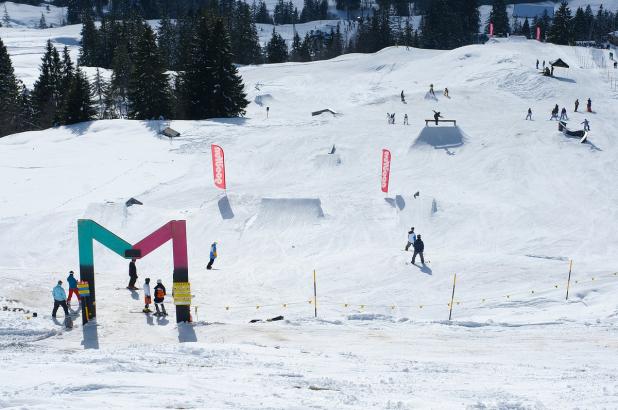 Snowpark de Mythen Region