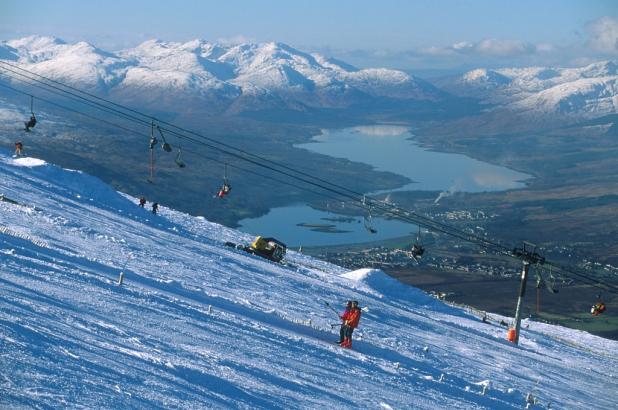 Nevis Range, una estación con vistas espectaculares