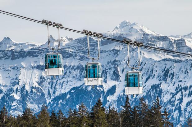 Telecabina en Niederhorn