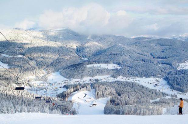 Paisaje nevado en Ötscher