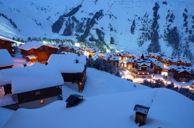 Les Arcs 1950 en el dominio esquiable de Paradiski