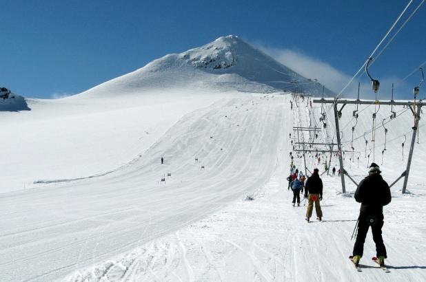 Imagen del Passo dello Stelvio mes de junio 2013