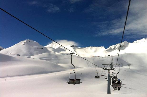 Imagen del Passo Tonale eL 26 de mayo del 2013