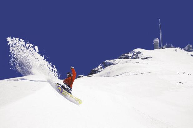 Imagen del descenso freeride del Pic du Midi