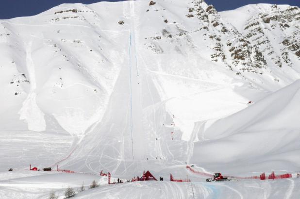 La pista Chabrières, ideal para volar bajo en Vars