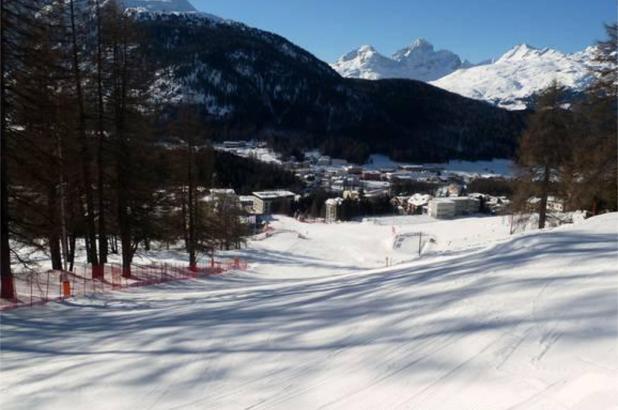 Bonito día de esquí en Pontresina