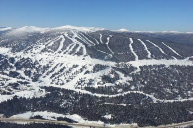 Vista aérea de Powder King