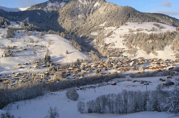 Imagen de la estación de Praz Sur Arly en la Saboya