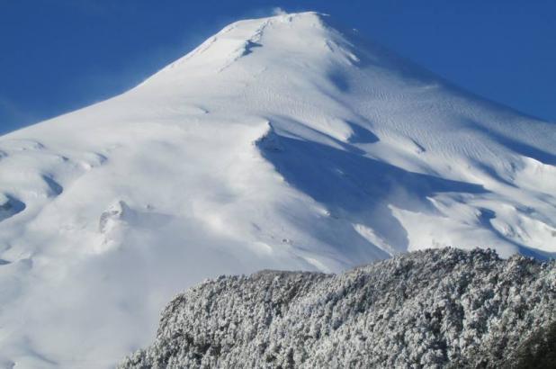 Espectacular imagen de Pucón