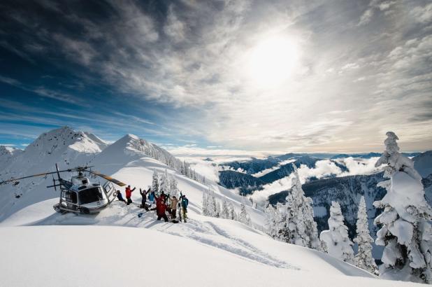 Heliski en Revelstoke