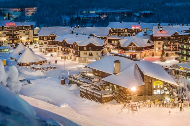 Estación de esquí de Ruka, crédito imagen © Patrick Forsblom