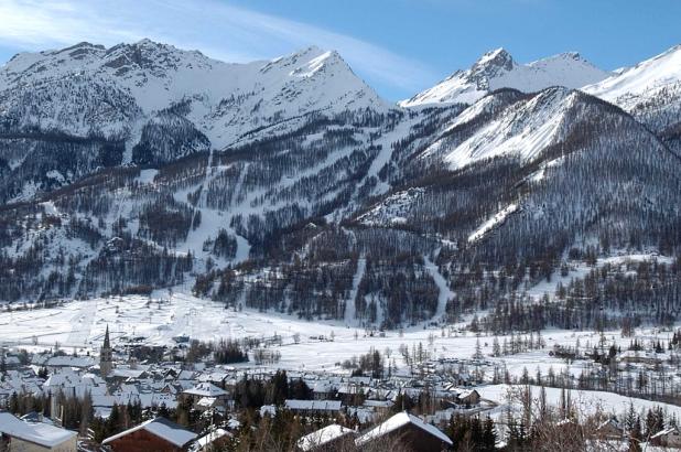 Aspecto del bonito pueblo de Serre Chevalier