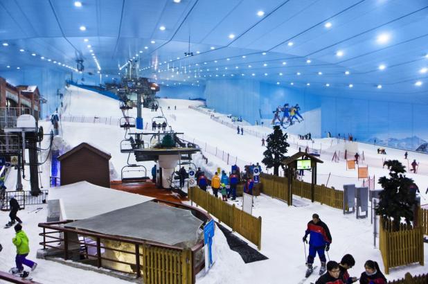 Imagen principal del telesilla de 4 de Ski Dubai