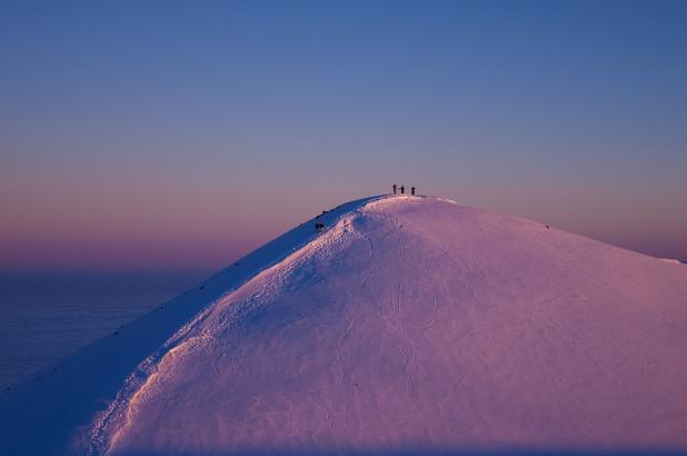 Esquí en Mauna kea, Hawaii