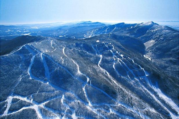 Vista aérea de Smugglers' Notch