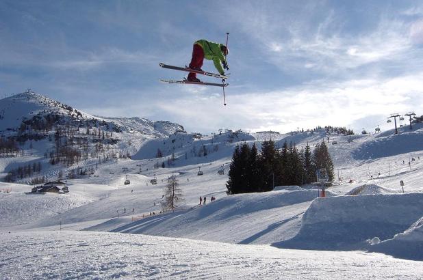 Freestyle en Steinplatte, tirol austríaco