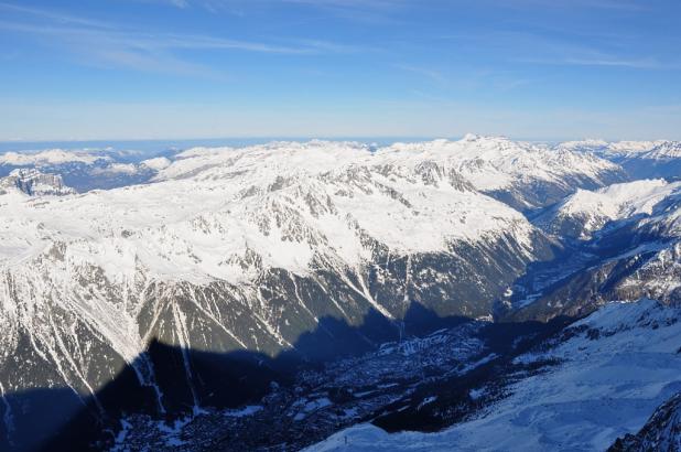 Panorámica del Valle de Chamonix