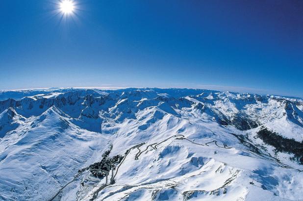 Vista aérea de Grandvalira, zona Pas de la Casa-Grau Roig