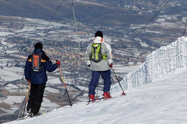 VIsta de la Cerdaña con Puigcerdà al fondo desde Masella