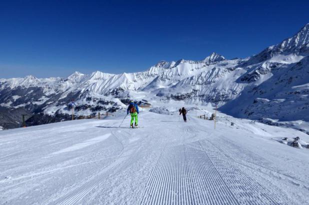 En pistas de Weissee Gletscherwelt