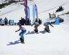 Álvaro Romero y Naia Aramendia campeones de España de snowboardcross (SBX) en Sierra Nevada