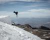 Un kicker para entrenar en la nieve durante el desconfinamiento en Sierra Nevada