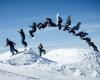 Javier Lliso y Thibault Magnin en el Campeonato de España de Slopestyle de Sierra Nevada