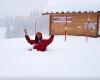 El "paquetón" de Ana deja casi tres metros de nieve en los Alpes