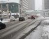 Nevada récord en Calgary con más de 40 cm en 2 horas en la primera tormenta de la temporada