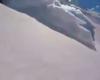 Vídeo del momento en el que un snowboarder chileno es atrapado por una avalancha