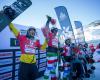 Visintin Omar El podio masculino de la primera Copa del Mundo FIS SBX en Arcalís. Foto Iñaki Rubio - Vallnord