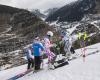 Las mejores corredoras internacionales entrenan en la pista Àliga de Copa del Mundo Grandvalira