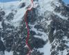 Kilian Jornet rescatado en el Espolón Frendo de la Aiguille du Midi