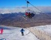 Las bajas temperaturas, -14.5ºC en la Tosa de Masella, permiten producir gran cantidad de nieve