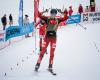 Oriol Cardona, campeón de Europa de esquí de montaña de Sprint. Ana Alonso subcampeona