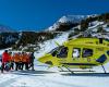 Las espectaculares imágenes del simulacro de emergencia en la pista Àliga de Grandvalira