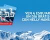 Comprando en Helly Hansen consigue forfait gratis