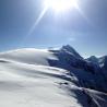 Imagen del glaciar de 2 Alpes en pleno junio 2013