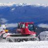 Retrac pisa-nieve en Chapelco en la Patagonia en Argentina