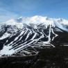 Vista aerea de Marmot Basin en Jasper