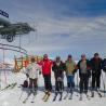 Esquiando con viejos roqueros en Valle Nevado, Chile.