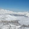 Aspecto de la estación de Alpe d'Huez