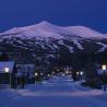 Imagen nocturna de Breckenridge en Colorado