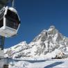 Italia, Valle de Aosta, Cervinia (Cervinia-Zermatt), Telecabina Plan Maison-Cime-Bianche