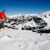 Bruno Compagnet probando la zona freeride de Grandvalira