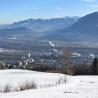 Paisaje nevado en Buchs