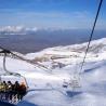 Subiendo en un telesilla en Campitello Matese